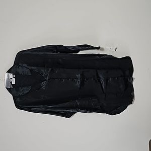 New Black Satin Gown Kathryn Sz M New with Tags